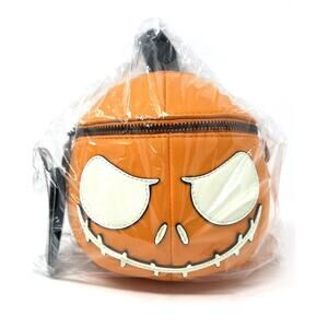 Loungefly Jack Skellington Pumpkin Crossbody Bag Glow in the Dark GITD NBC